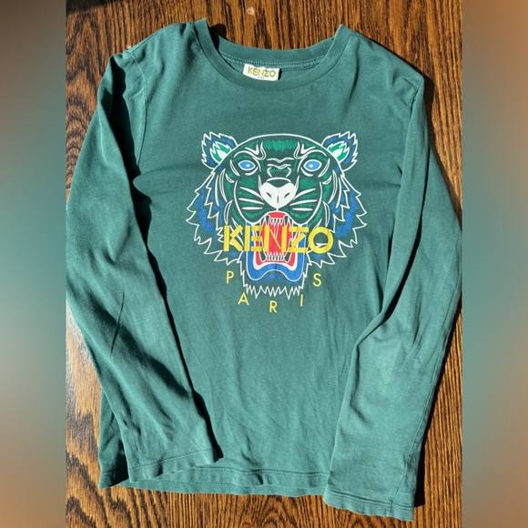 Kenzo Other - KENZO 🇫🇷 France kids green shirt